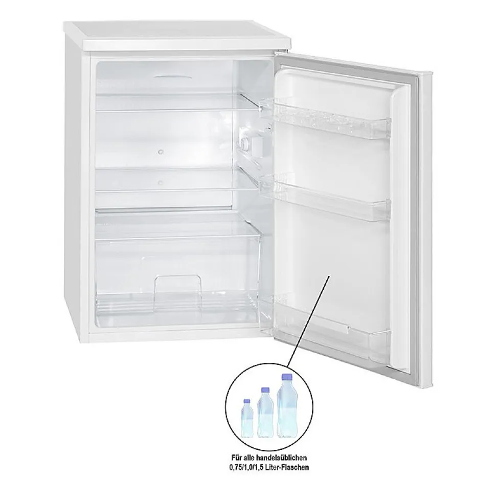 Réfrigérateur 133L blanc Bomann VS 2185.1 blanc