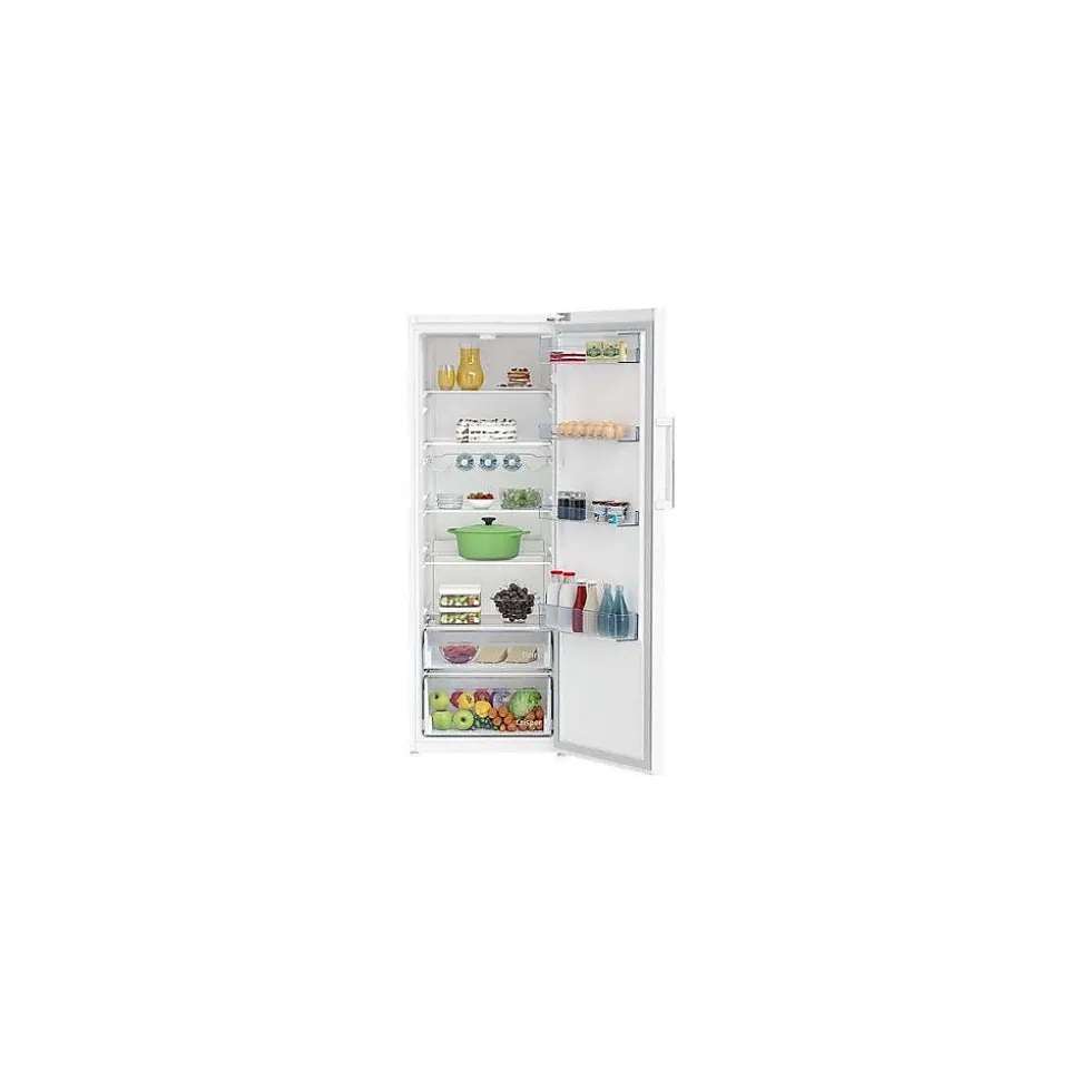 Réfrigérateur monoporte tout utile - BEKO - RSSE415M41WN - Classe E - 367 L - 171,4 x 59,5 x 70 cm - Blanc