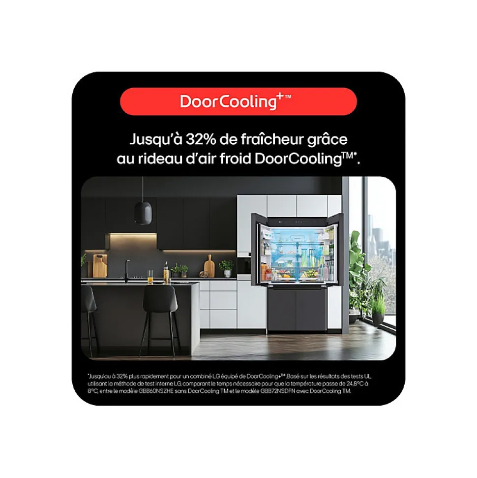 Réfrigérateur multi portes Lg GML960EVBE