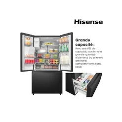 Réfrigérateur multi portes Hisense RF793N4SAFE