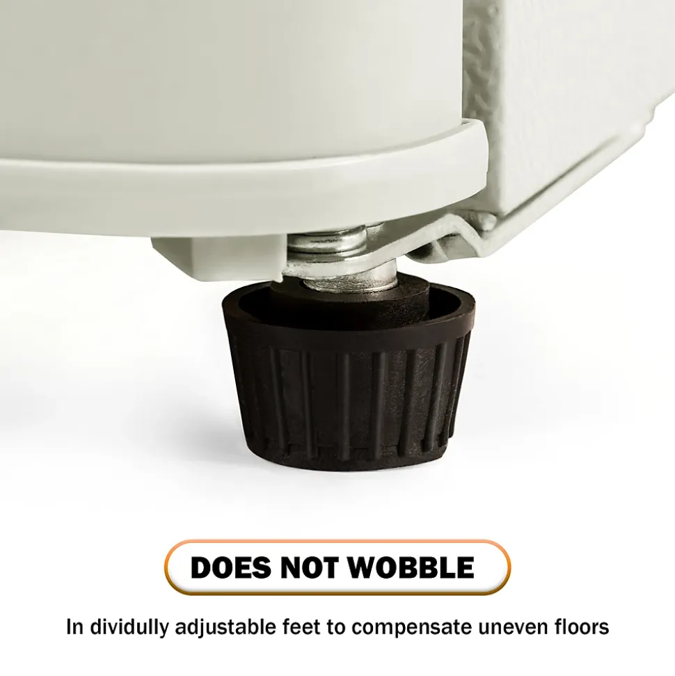 Réfrigérateur rétro avec congélateur, 86.8 x 45.5 cm, 2 portes,60 L de capacité, -27 C - 13 C , éclairage LED, blanc