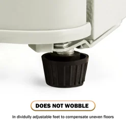 Réfrigérateur rétro. Réfrigérateur-congélateur combiné avec un volume total de 60 litres, un volume de congélateur de 22 litres