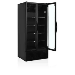 Réfrigérateur Vitré FS890H Couleur Noire - TEFCOLD