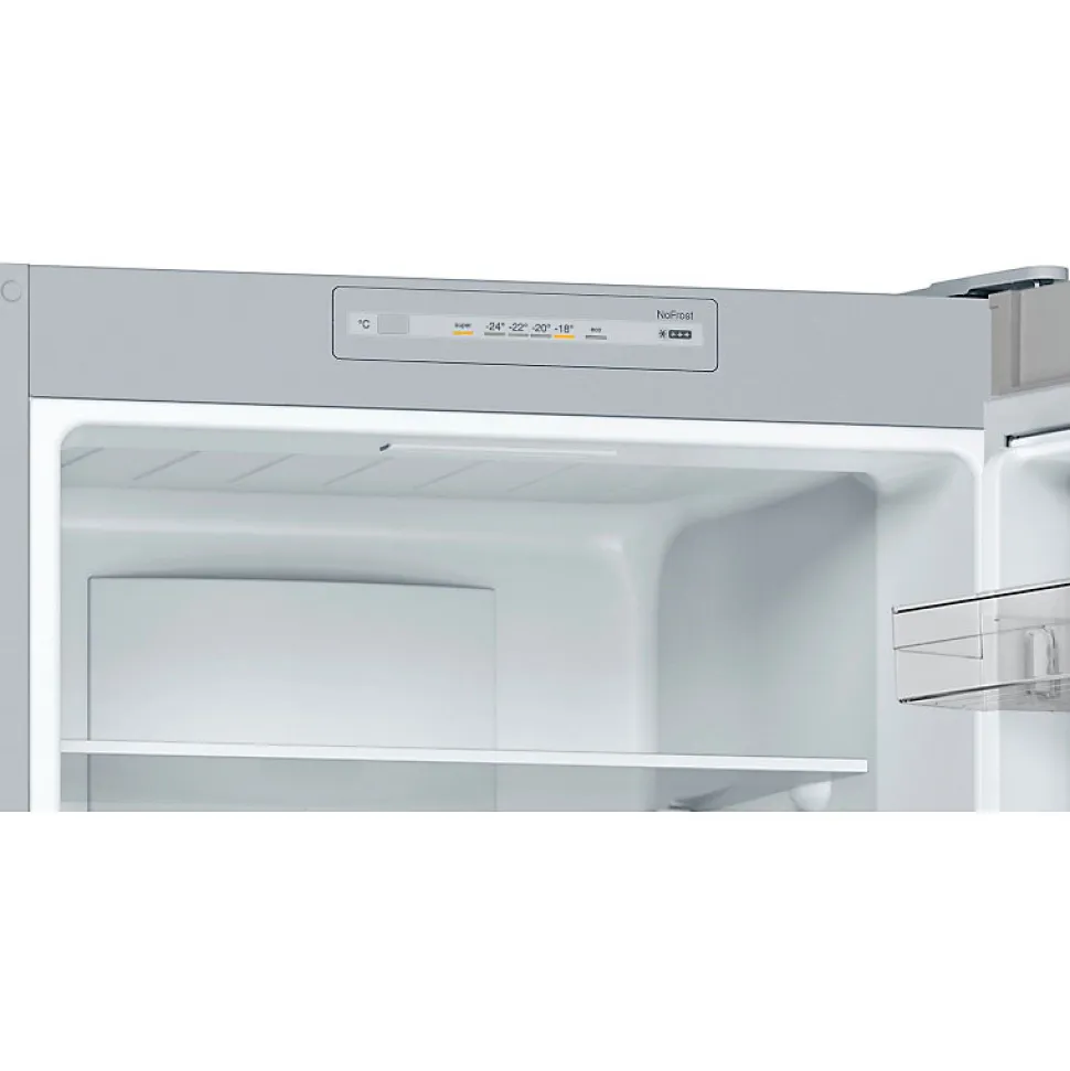 Réfrigérateurs combinés 279L Froid Ventilé BOSCH 70cm E, KGN33NLEB