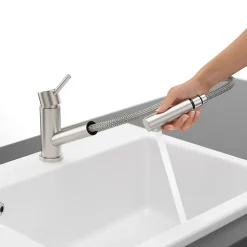 Robinet cuisine rabattable VILLEROY ET BOCH Como Shower window inox