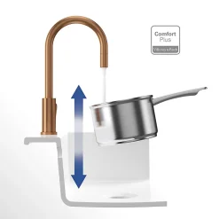 Robinet cuisine VILLEROY ET BOCH Umbrella flex bronze