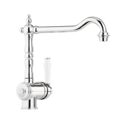 Robinet cuisine vintage chromé MARIUS