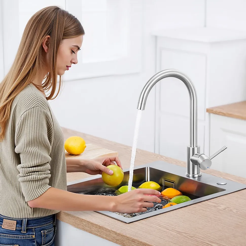 Robinet de Cuisine CECIPA Max Mitigeur Cuisine Robinet d'Évier de Cuisine à Levier Unique