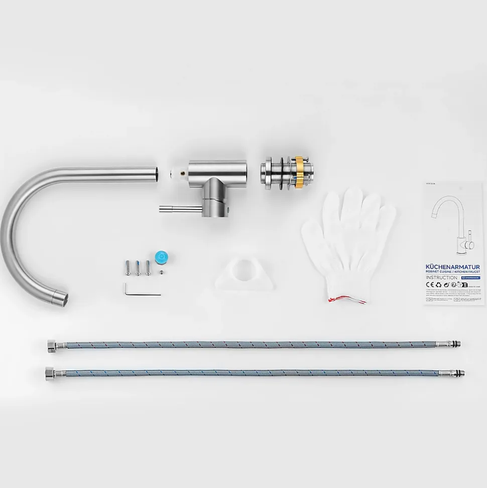 Robinet de Cuisine CECIPA Max Mitigeur Cuisine Robinet d'Évier de Cuisine à Levier Unique