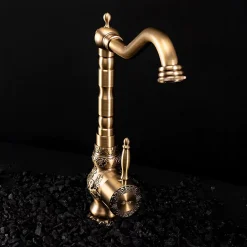 Robinet De Cuisine Rea Venice High Brown