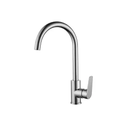 Robinetterie Cuisine mitigeur BOW à poser Chromé BrillantChroméNoir mat