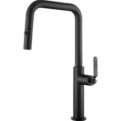 Robinetterie Cuisine mitigeur BALI à poser Noir (mat)Or brosséOr rose brosséChroméNoir matCanon de fusil