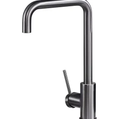 Robinetterie Cuisine mitigeur SQUARE à poser Noir (mat)Or rose brosséChroméNoir matOr brossé