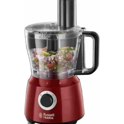 Robot multifonction - RUSSELL HOBBS - 25280-56 - Inox - 500 W - Bol 1,9L - 2 vitesses