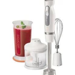 Robot multifonctions - Sencor - SHB 4378WH - 2 vitesses - 800 W - Hachoir et Fouet