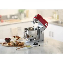 Robot pâtissier KENWOOD kMix KMX750RD - Corps métal - Rouge - 1000 W - Bol métal 5 L