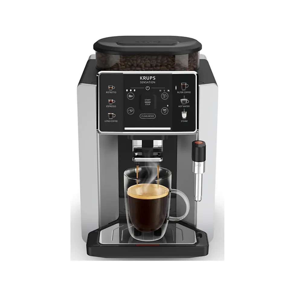 Robot café 15 bars gris/noir Krups EA910E10