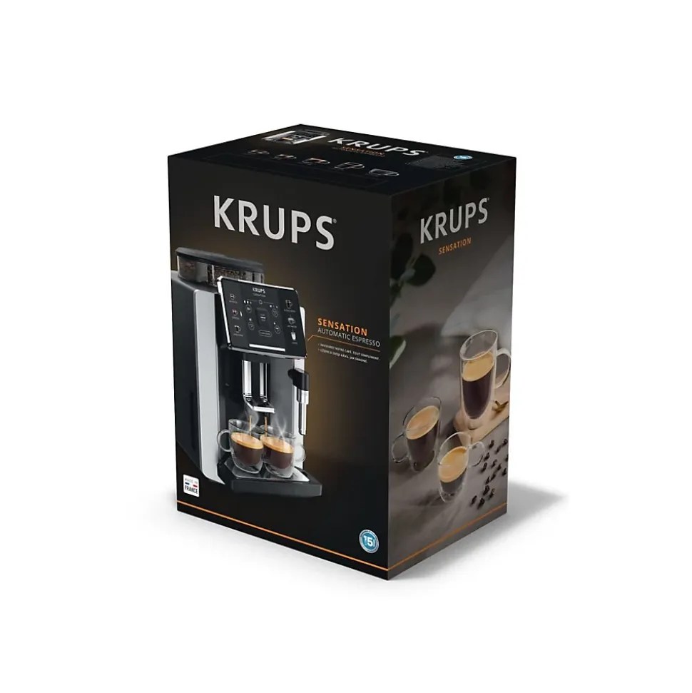 Robot café 15 bars gris/noir Krups EA910E10