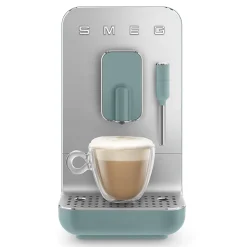 Robot café 19 bars vert mat Smeg BCC12EGMEU