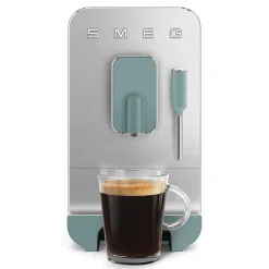Robot café 19 bars vert mat Smeg BCC12EGMEU
