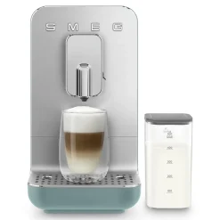Robot café 19 bars vert émeraude Smeg BCC13EGMEU