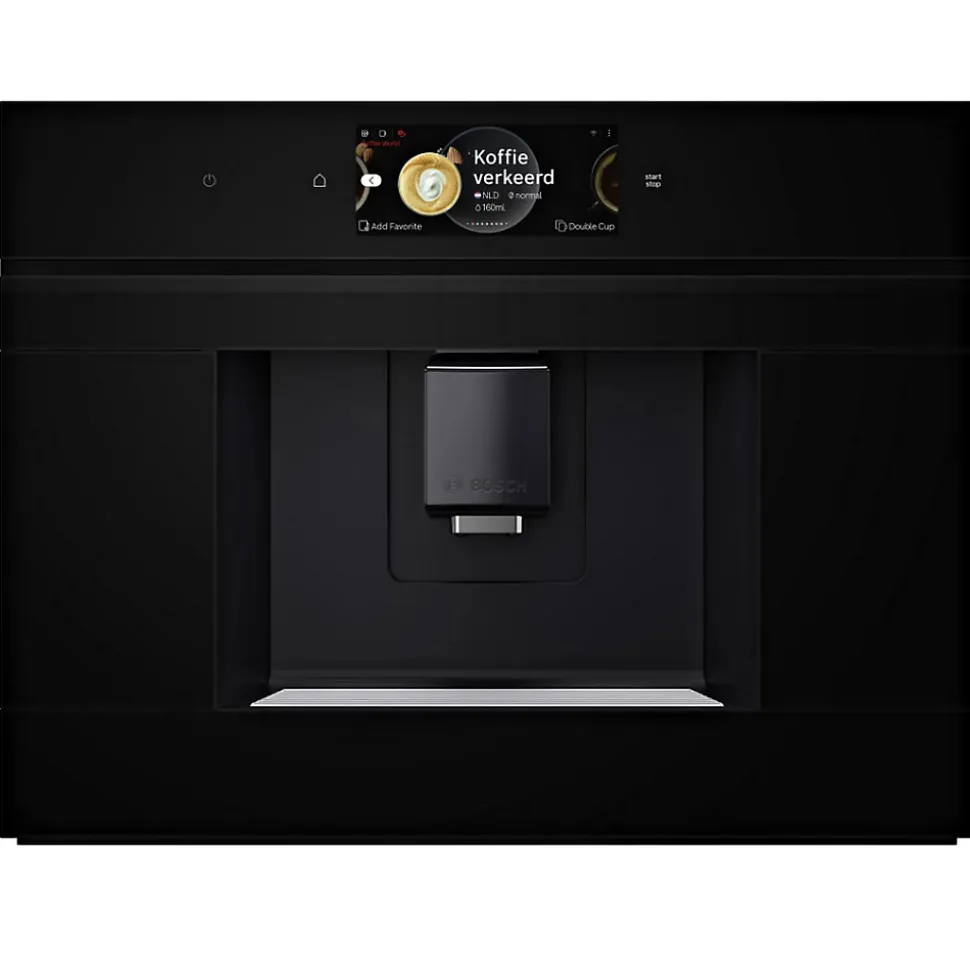 Robot café expresso 19bars encastrable noir Bosch CTL7181B0 série 8