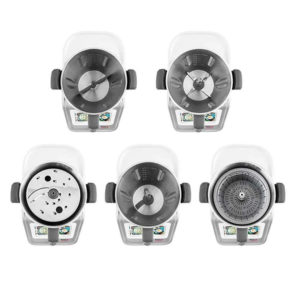 Robot Cuiseur Connecté 800 Recettes Cuisioxtconnect Gris Kitchencook