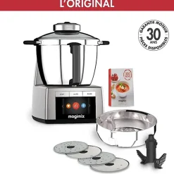 Robot Cuiseur Cook Expert - MAGIMIX - Chrome mat - Bol inox 3,5L - 1700W - 15 programmes - 18 vitesses