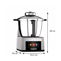 Robot cuiseur multifonctions 3.5 + 3.6l 1700w Magimix 18913 cook expert connect