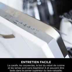 Robot Mixeur Ninja Detect Power 3-en-1 TB401EU - 1200W - 20 modes - Bol 2L - Gobelet 680ml - Noir