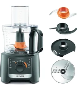 Robot multifonction KENWOOD FDP31.020GY - 2 vitesses + Pulse - 800W - Bol 2,1L + accessoires