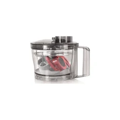 Robot Multifonctions Blanc 800W Réservoir 2,3L 2 vitesses Couteau multifonctions Lame inox couvercle cheminée d'ajout po BOSCH