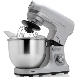 Robot multifonctions 5l 1000w silver avec hachoir et blender 1,5l en verre Robby ROBIMIX SILVER