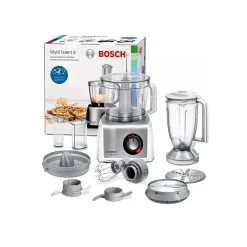 Robot multifonctions 3.9l 1250w blanc Bosch B1EMC812S8 multitalent8