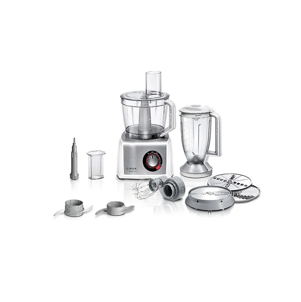 Robot multifonctions 3.9l 1250w blanc Bosch B1EMC812S8 multitalent8