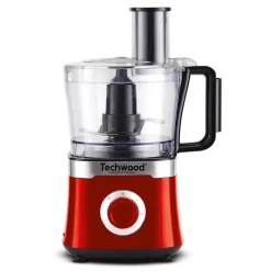 Robot Multifonctions 800W - Techwood TRO-6855 - 3 vitesses - Réservoir 1,5L - Coloris Rouge