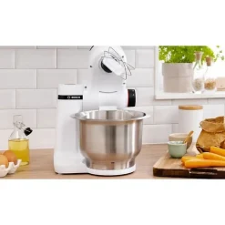 Robot patissier KITCHEN MACHINE Bosch Serie 2 - 700W - 3,8L - Blanc