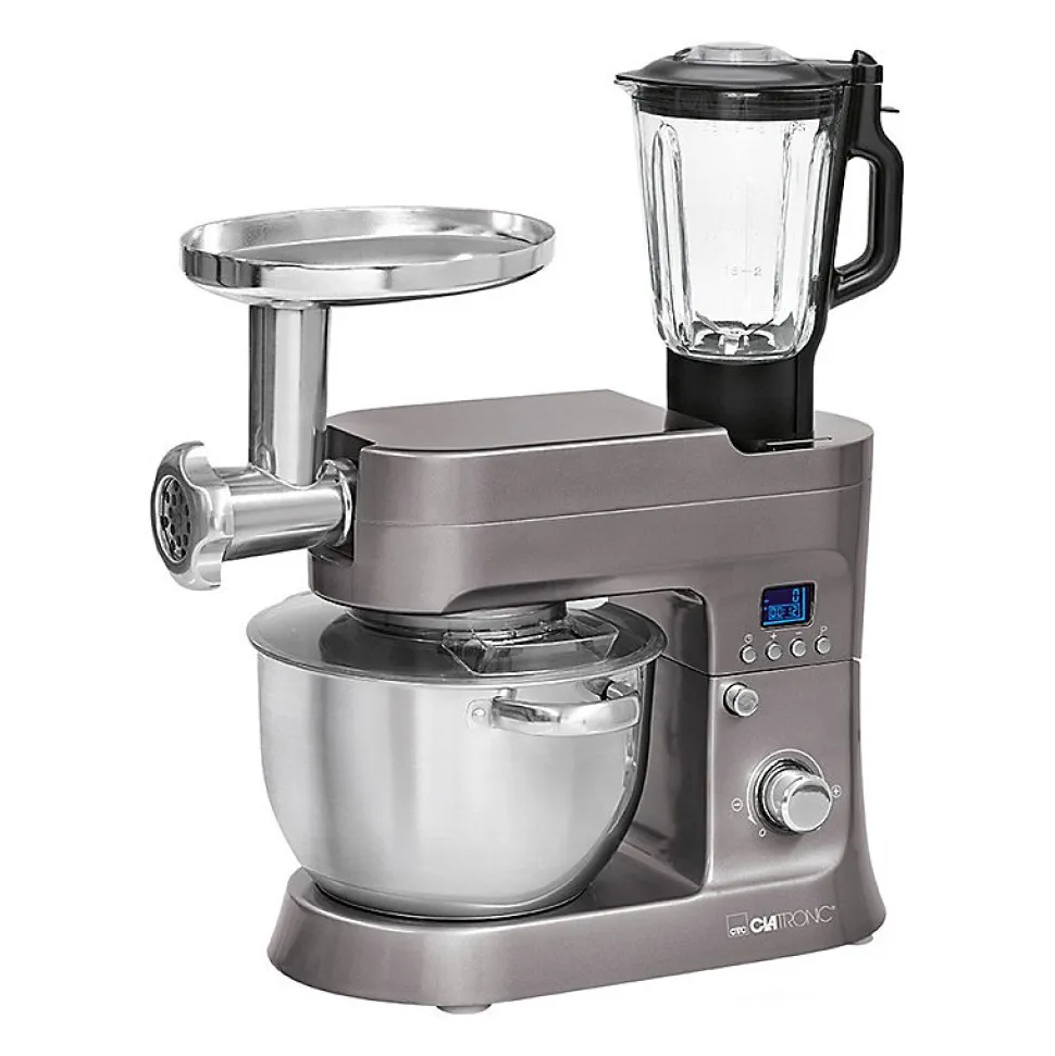 Robot patissier multifonction 4 en 1 - 6,2 L 1200W Clatronic KM 3674 Titan