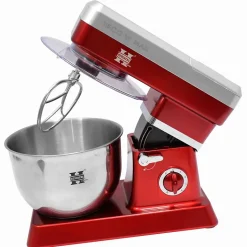 Robot petrin 1800 W max 6.5L rouge Herzberg HG5065-RD