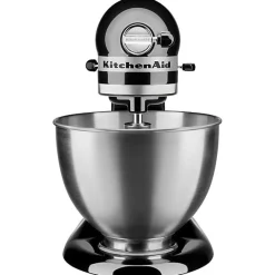 Robot pâtissier KitchenAid Classic Noir 4,3L 10 vitesses Accessoires inclus 5K45SSEOB