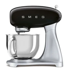 Robot pâtissier multifonctions 4.8l 800w noir Smeg SMF04BLEU