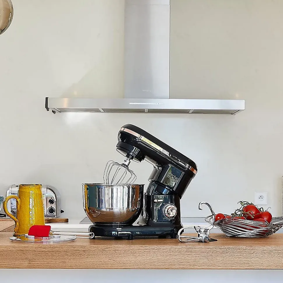 Robot pâtissier multifonctions 5.5l 1500w noir/rose gold Kitchen Move BAT-1519 GOLD dallas