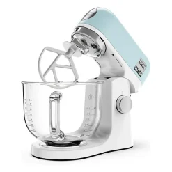 Robot pâtissier multifonction KENWOOD KMX754PB - Moteur professionnel 1000W - 2 sorties pour accessoires - Bol en verre 5L avec