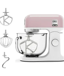 Robot pâtissier multifonction KENWOOD KMX754PP - - Moteur professionnel 1000W - 2 sorties pour accessoires - Bol en verre 5L av