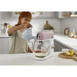 Robot pâtissier multifonction KENWOOD KMX754PP - - Moteur professionnel 1000W - 2 sorties pour accessoires - Bol en verre 5L av