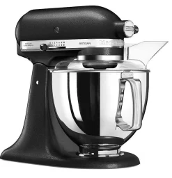 Robot pâtissier multifonction 4,8l 300w noir onyx Kitchenaid 5KSM175PSEOB artisan