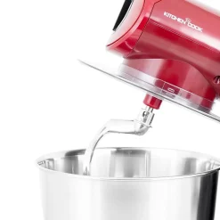 Robot Pétrin Avec Bol Inox 5l Ak80v2 Kitchencook Rouge
