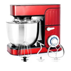 Robot Pétrin Inox Avec Mouvement Planétaire Antara Kitchencook Rouge