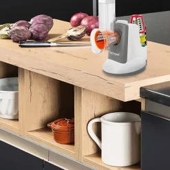 Robot Rap'Tout Hâchoir electrique - Techwood TRO-7790 - Puissance 150 W - Coloris Blanc