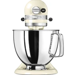 Robot sur socle 4,8l 300w crème Kitchenaid 5KSM125EAC artisan